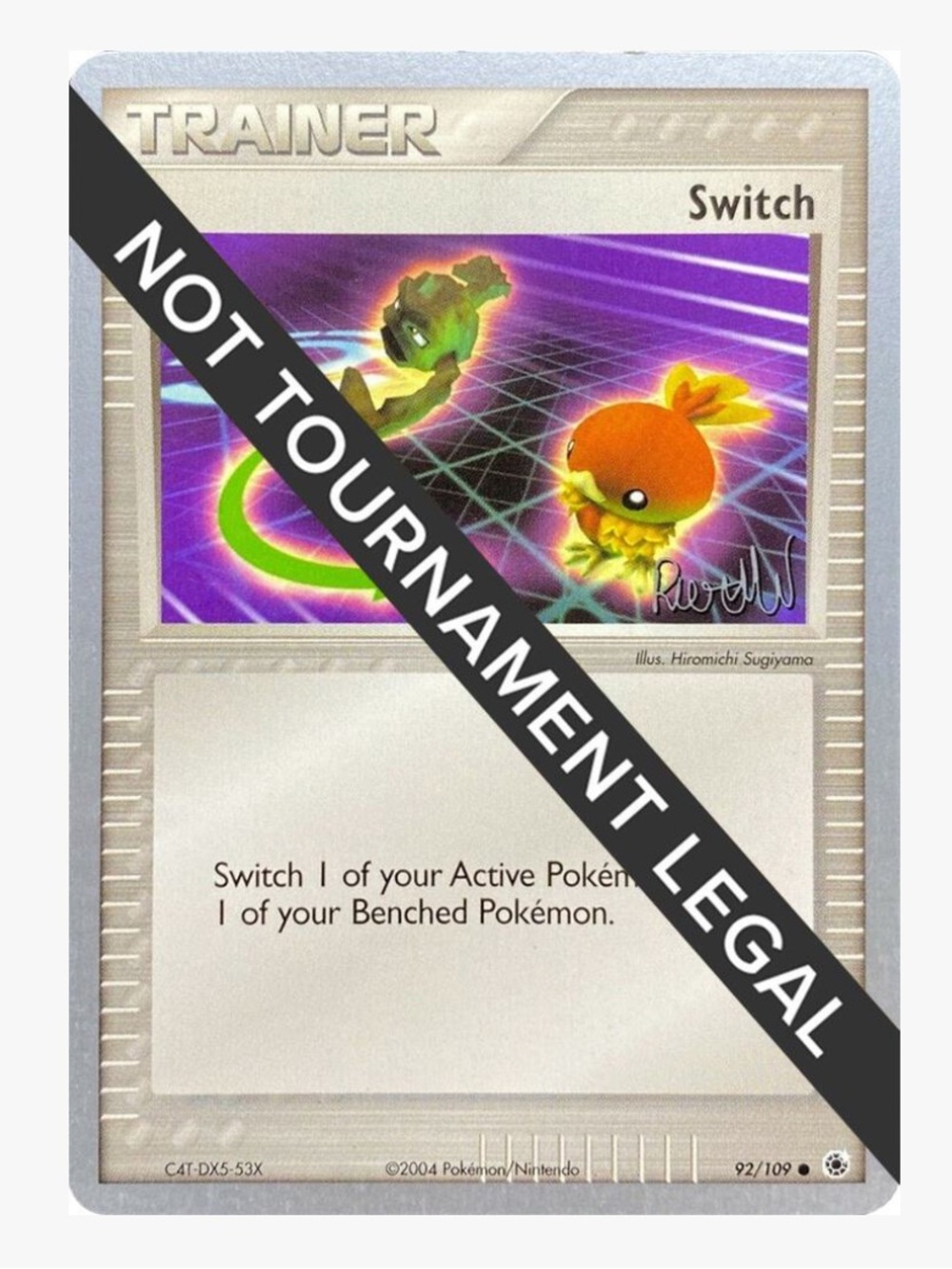 Switch 2004 World Championship Decks Pokemon Trading Card